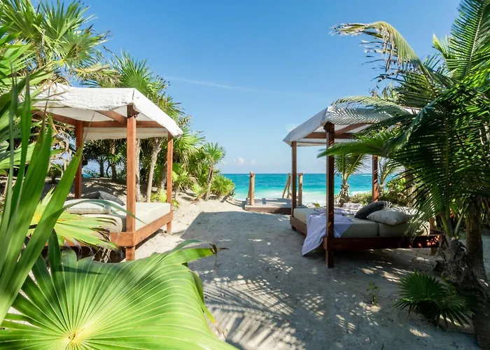 Anana Casa Kaab Kaan Rooftop Pool Beachfront Villa Tulum